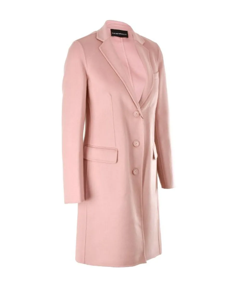 Single-Breasted Lapel Coat