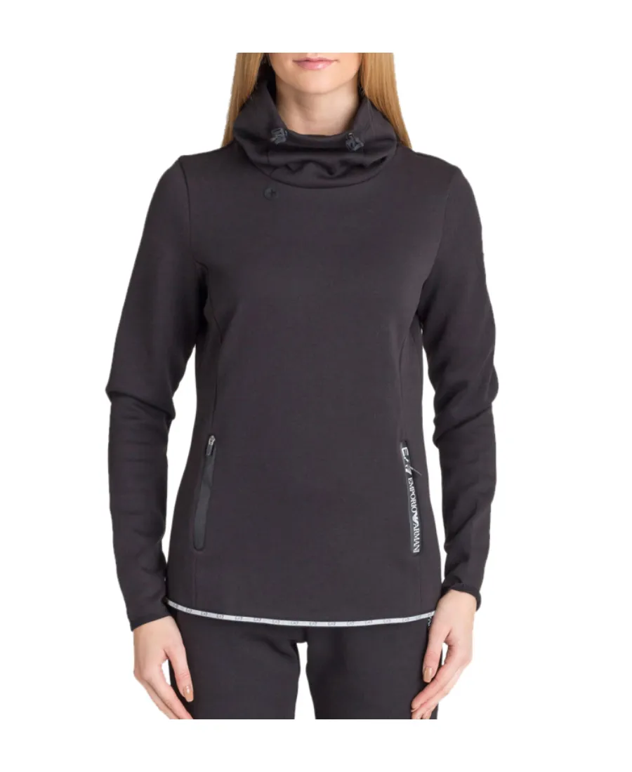 High Collar And Long Sleeves Sweater