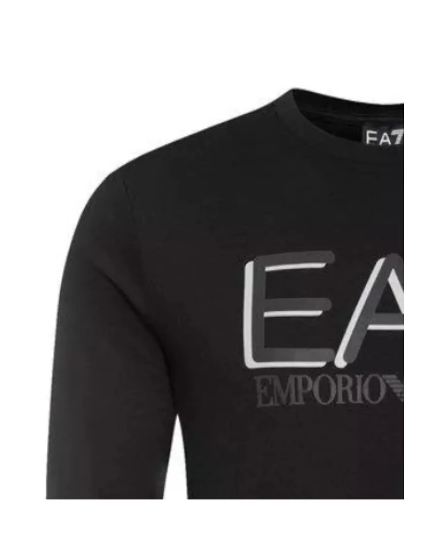 Logo Printed Round-Neck Pullover