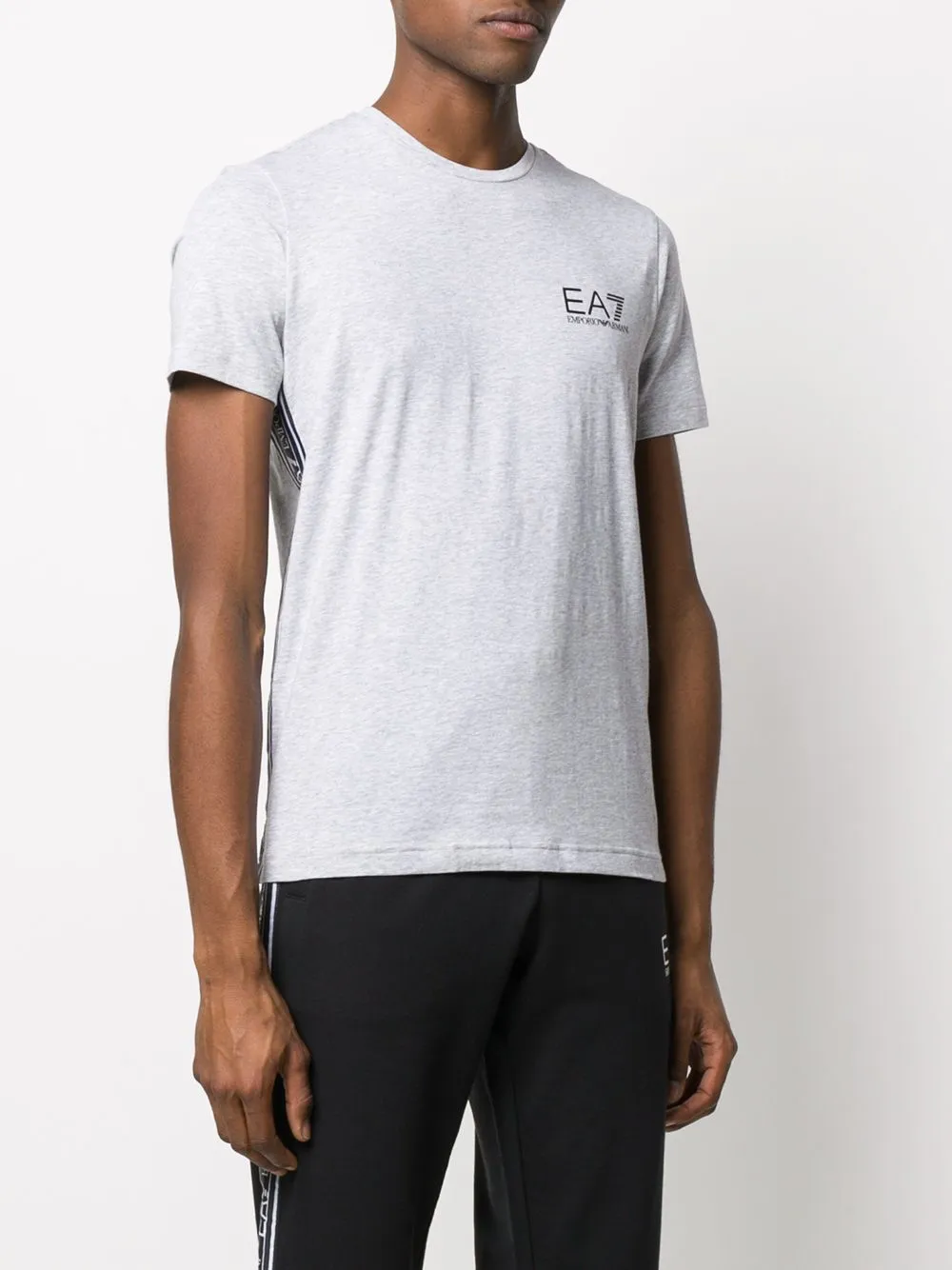T-Shirt With Round Neck And Short Sleeves