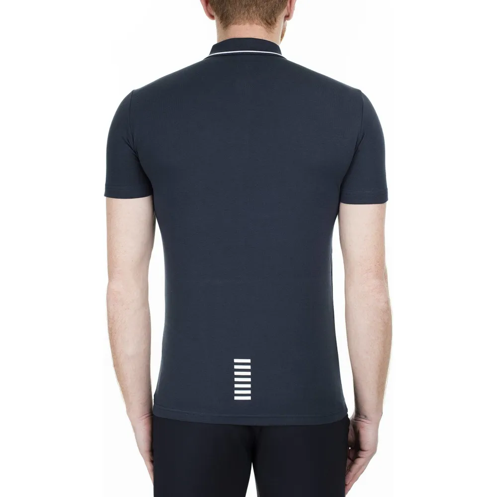 Logo Lapel Polo Shirt