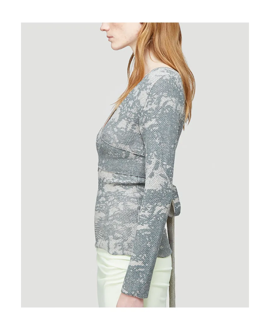 V-Neck Knitted Pullover