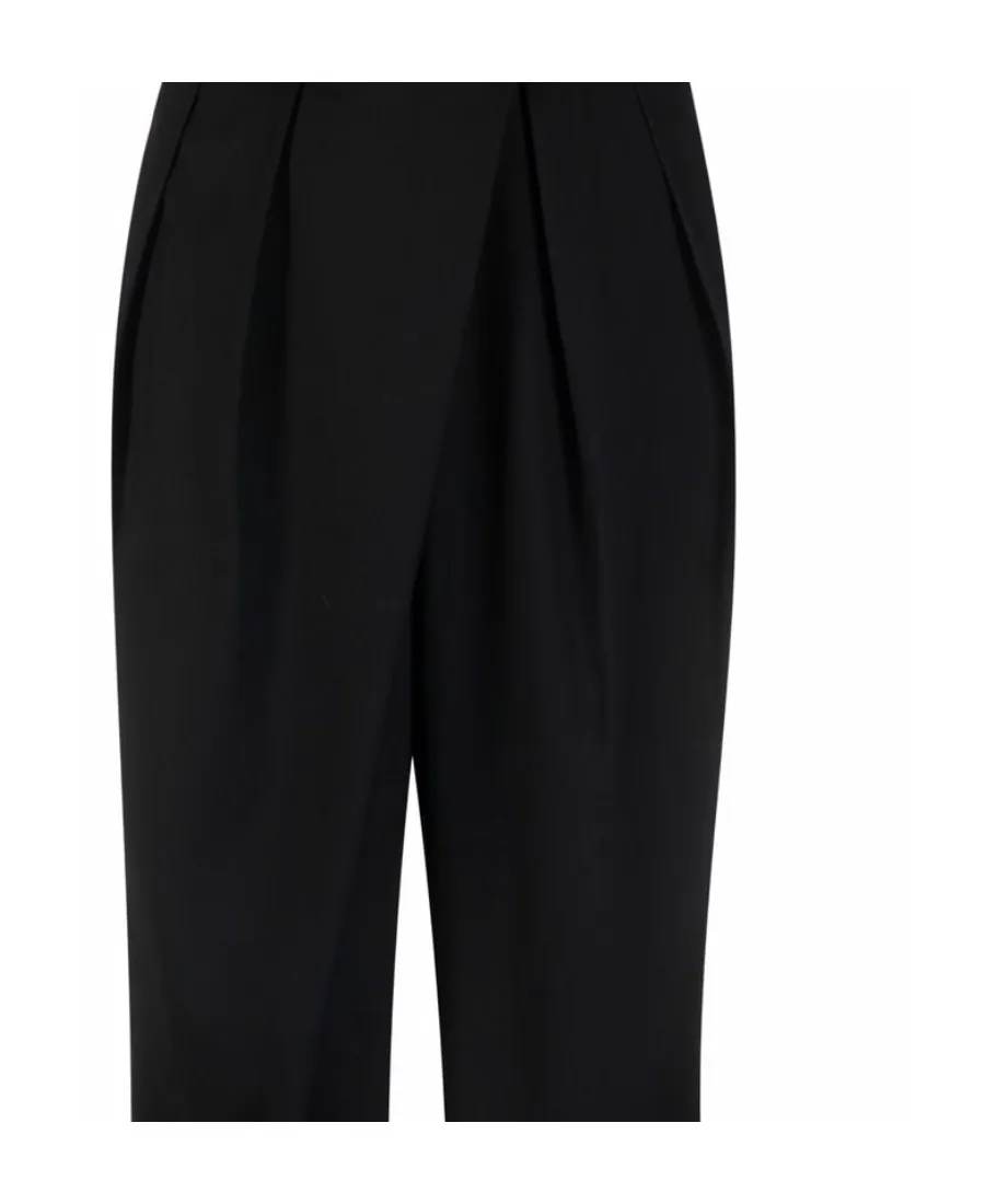 High-Waisted Cropped Trousers