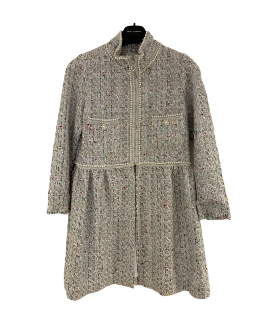 Tweed Logo Casual Jacket