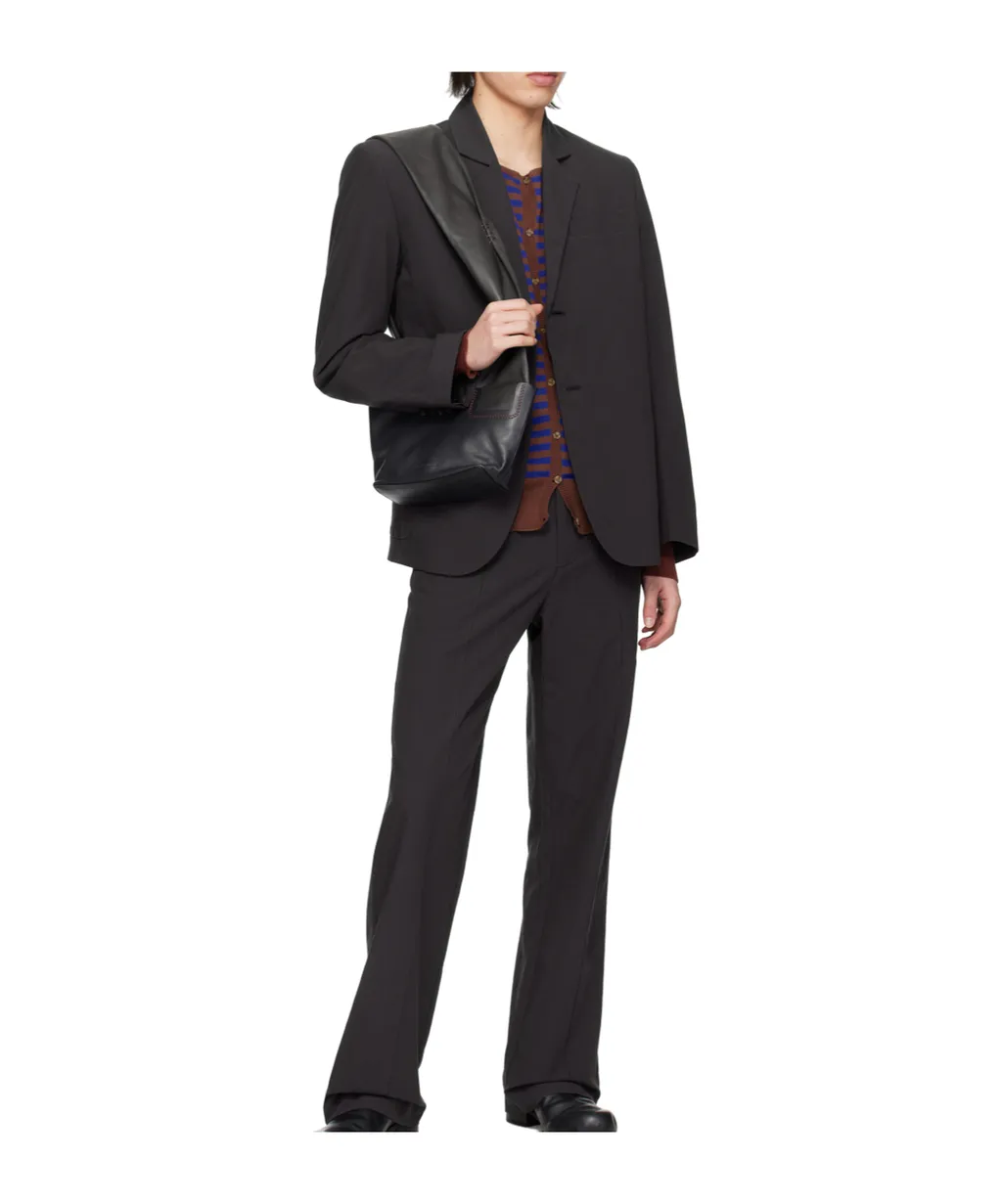 Striped Suit Jacket