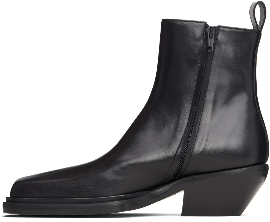 Square Toe Ankle Boots