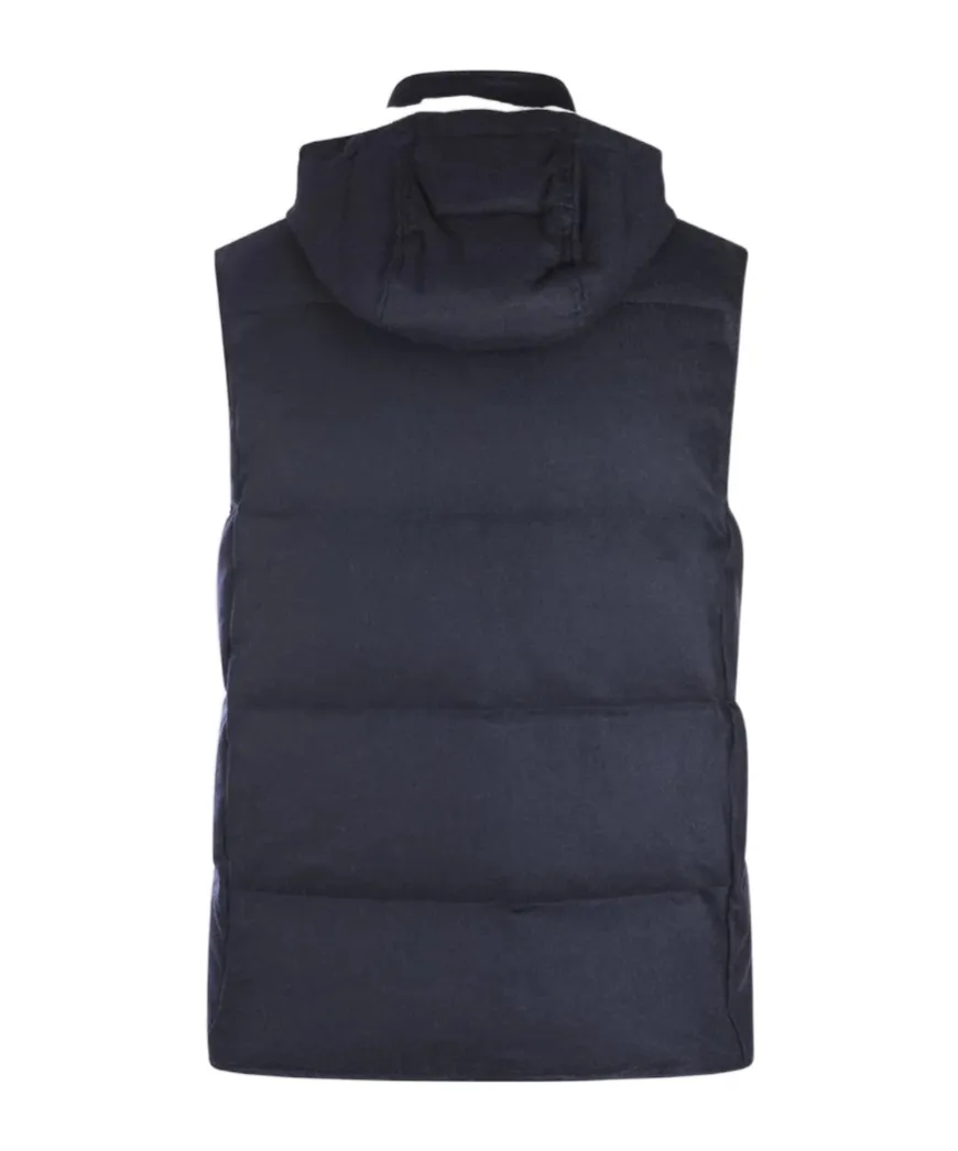 Drawstring Hood Vest