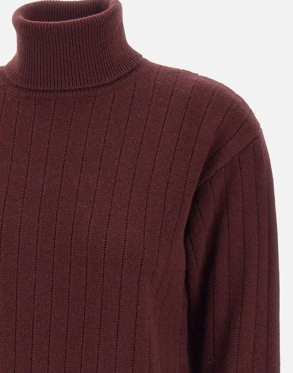 Ribbed Turtleneck Knitwear