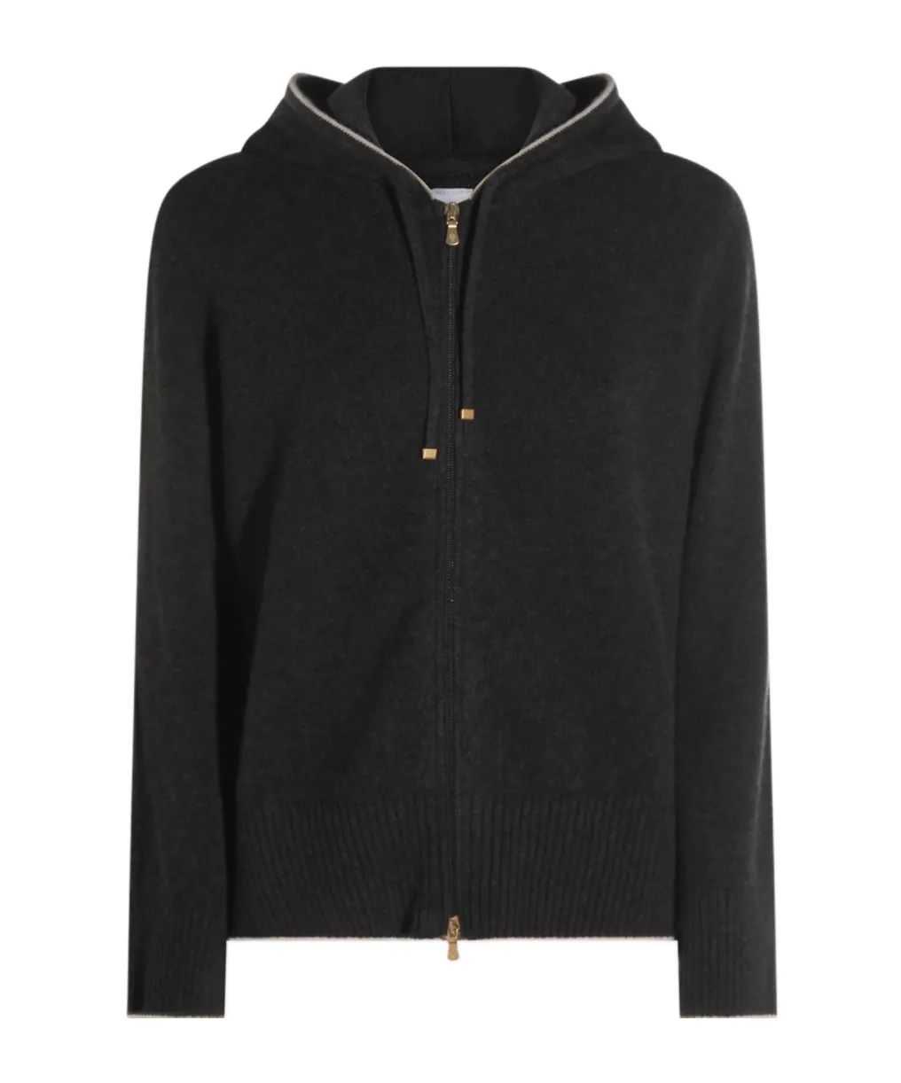 Zip-Up Hooded Sweater