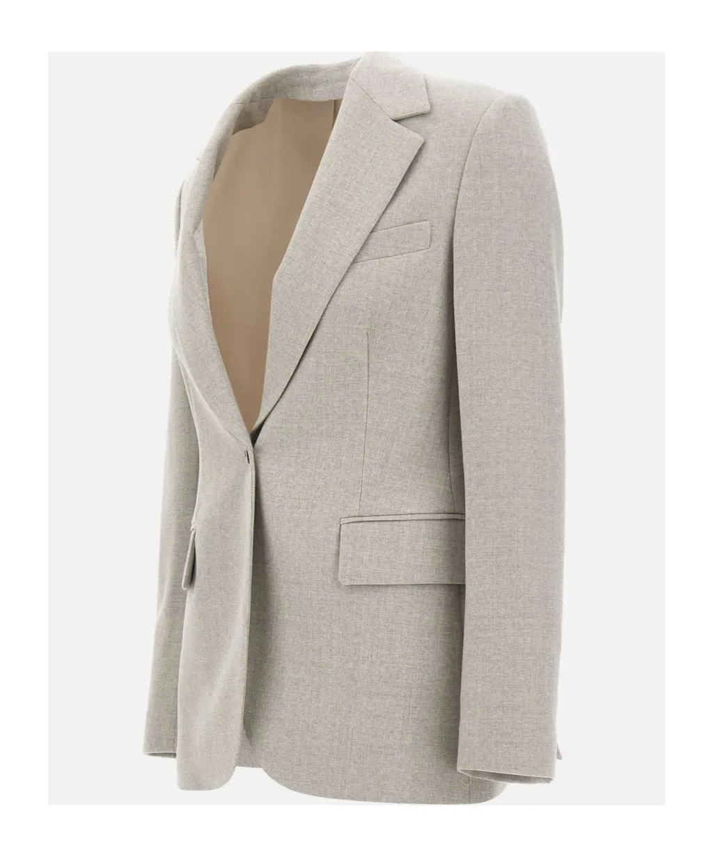 Stretch Wool Blazer