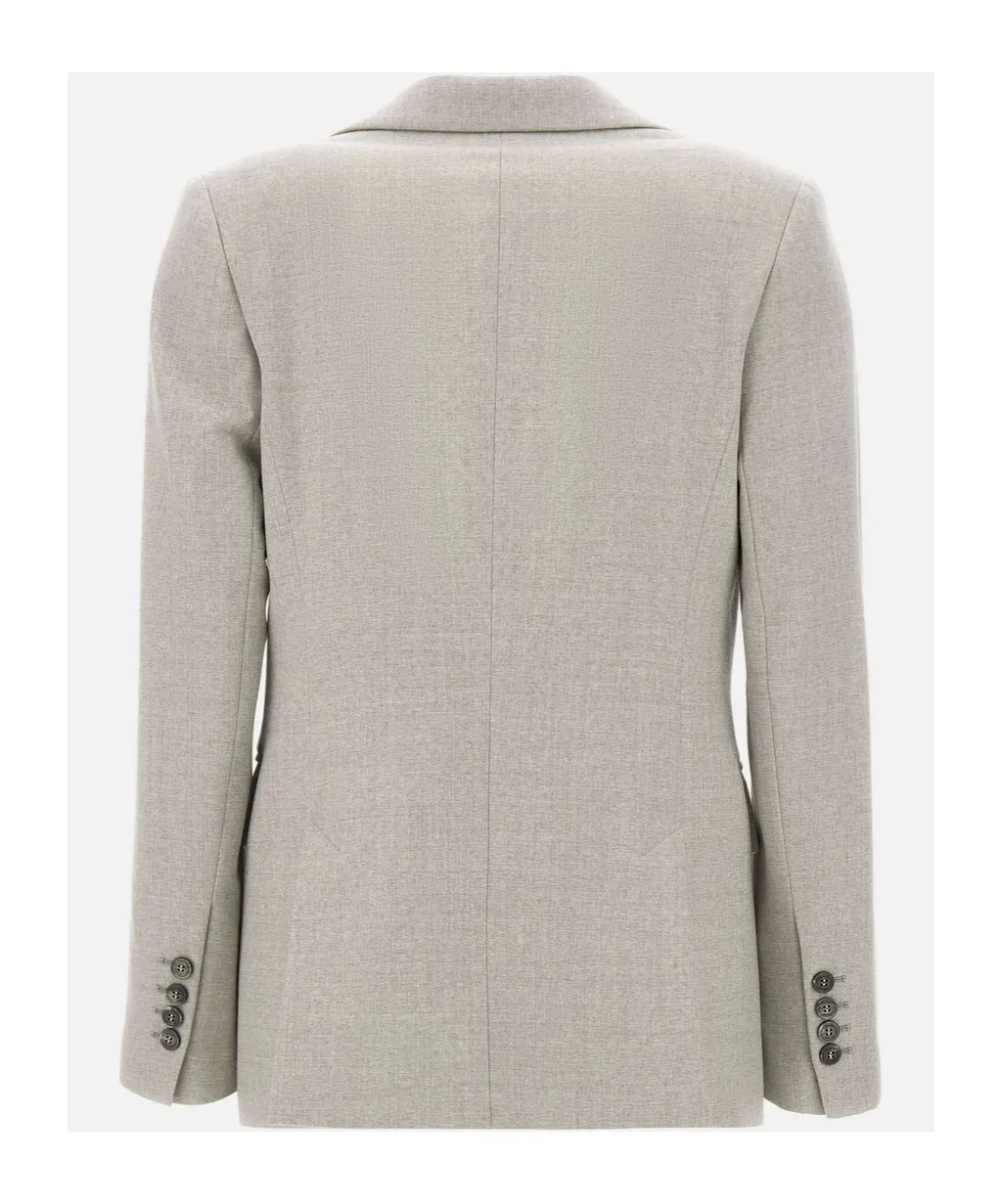 Stretch Wool Blazer
