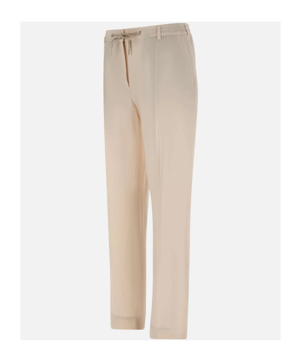Stretch Wool Jogger Pants
