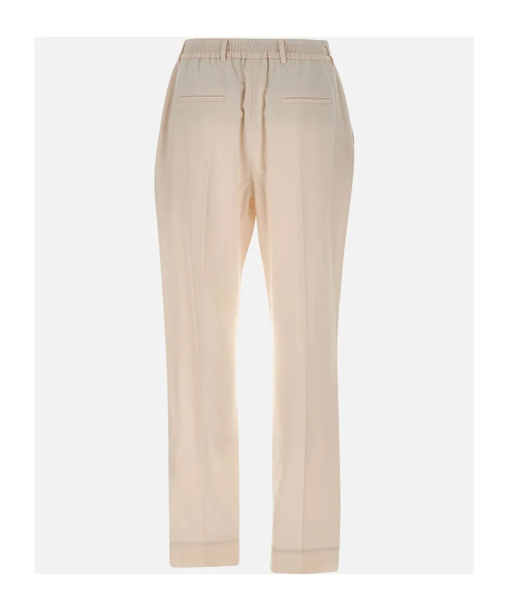 Stretch Wool Jogger Pants