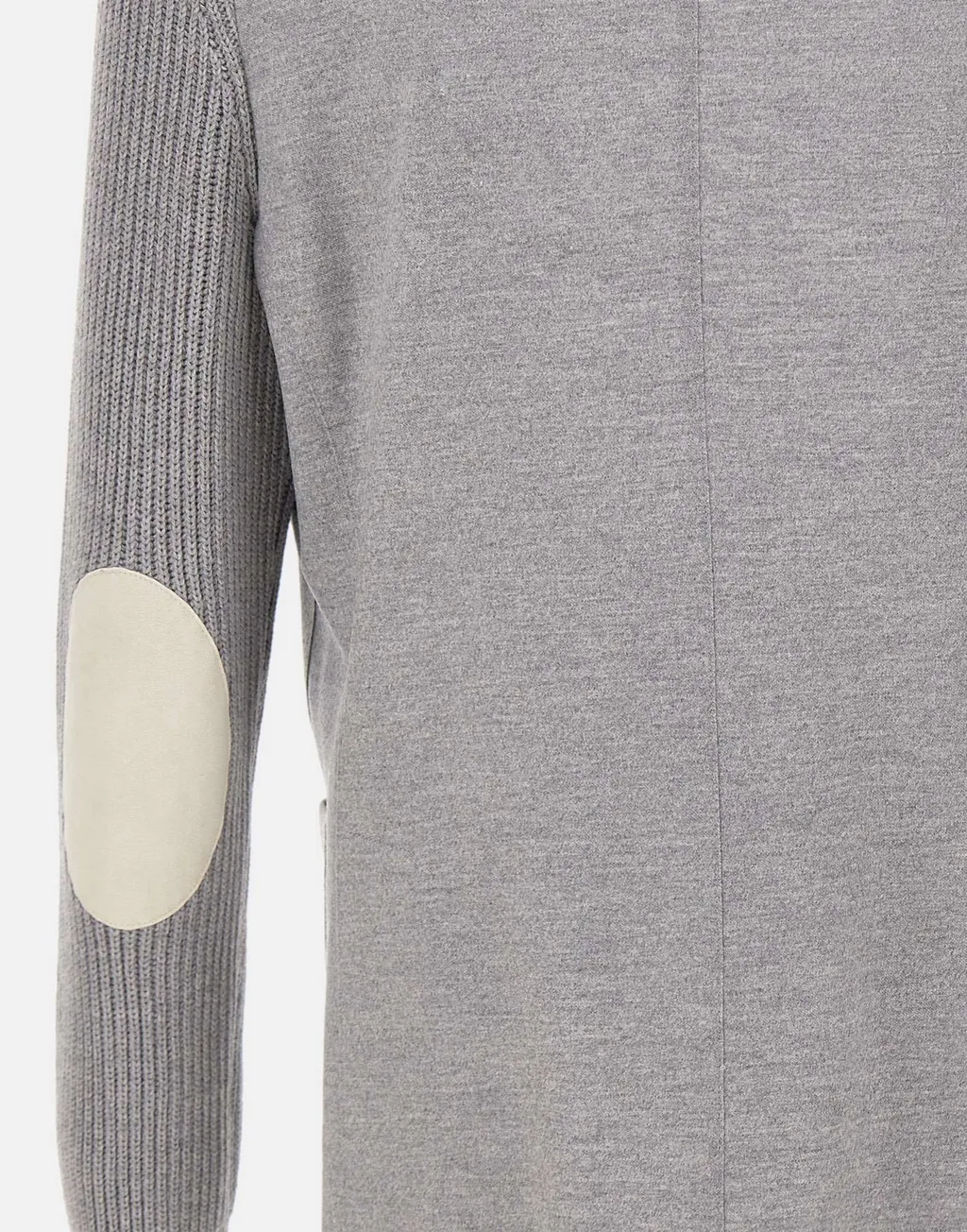Ribbed Knit Blazer Jacket