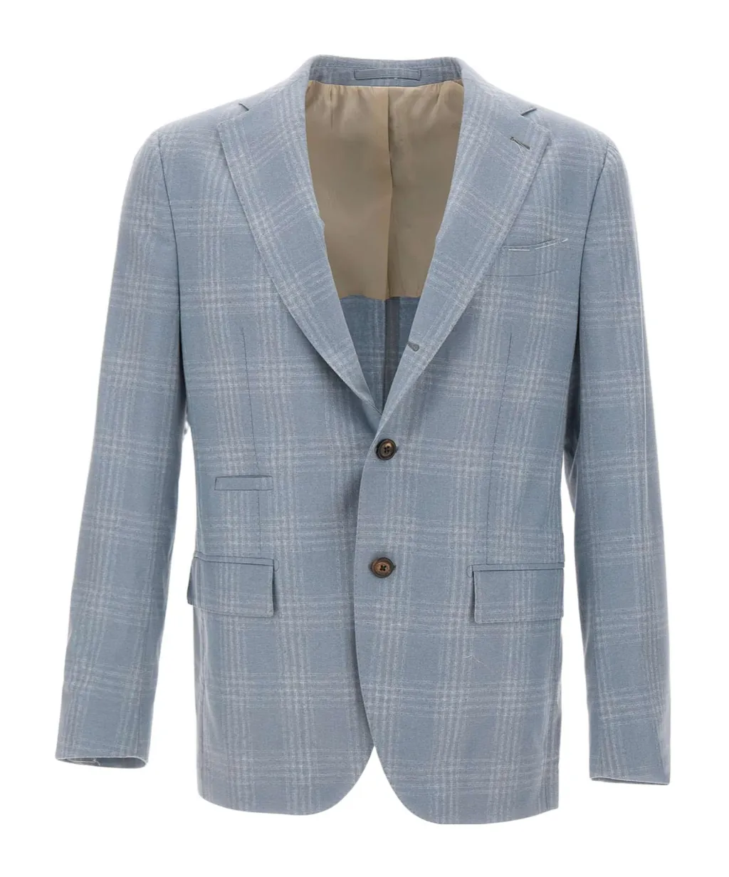Checked Blazer