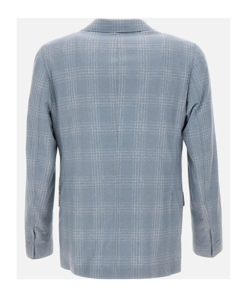 Checked Blazer