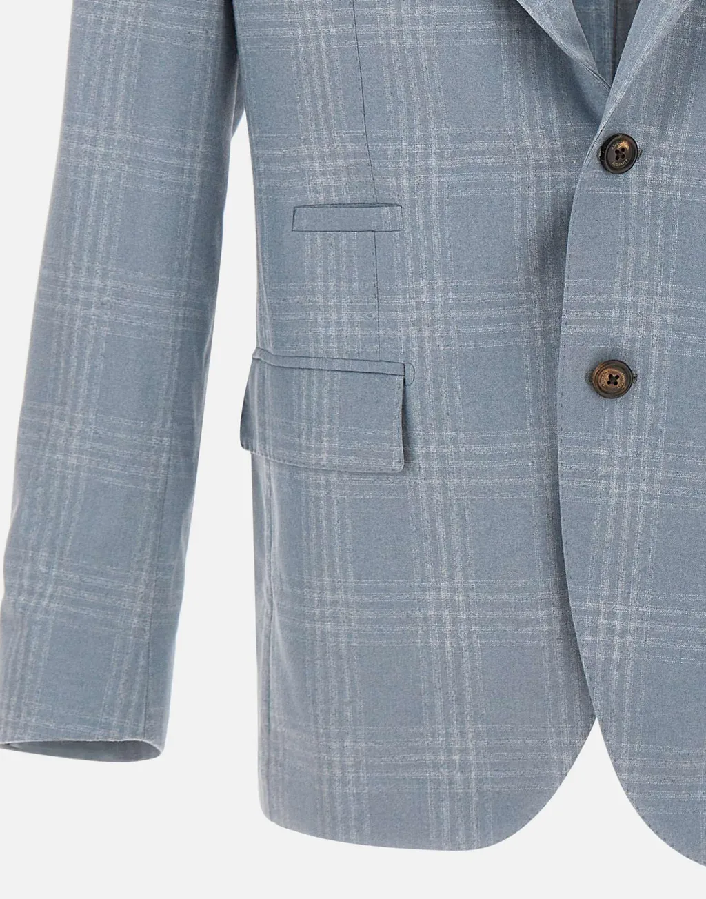 Checked Blazer