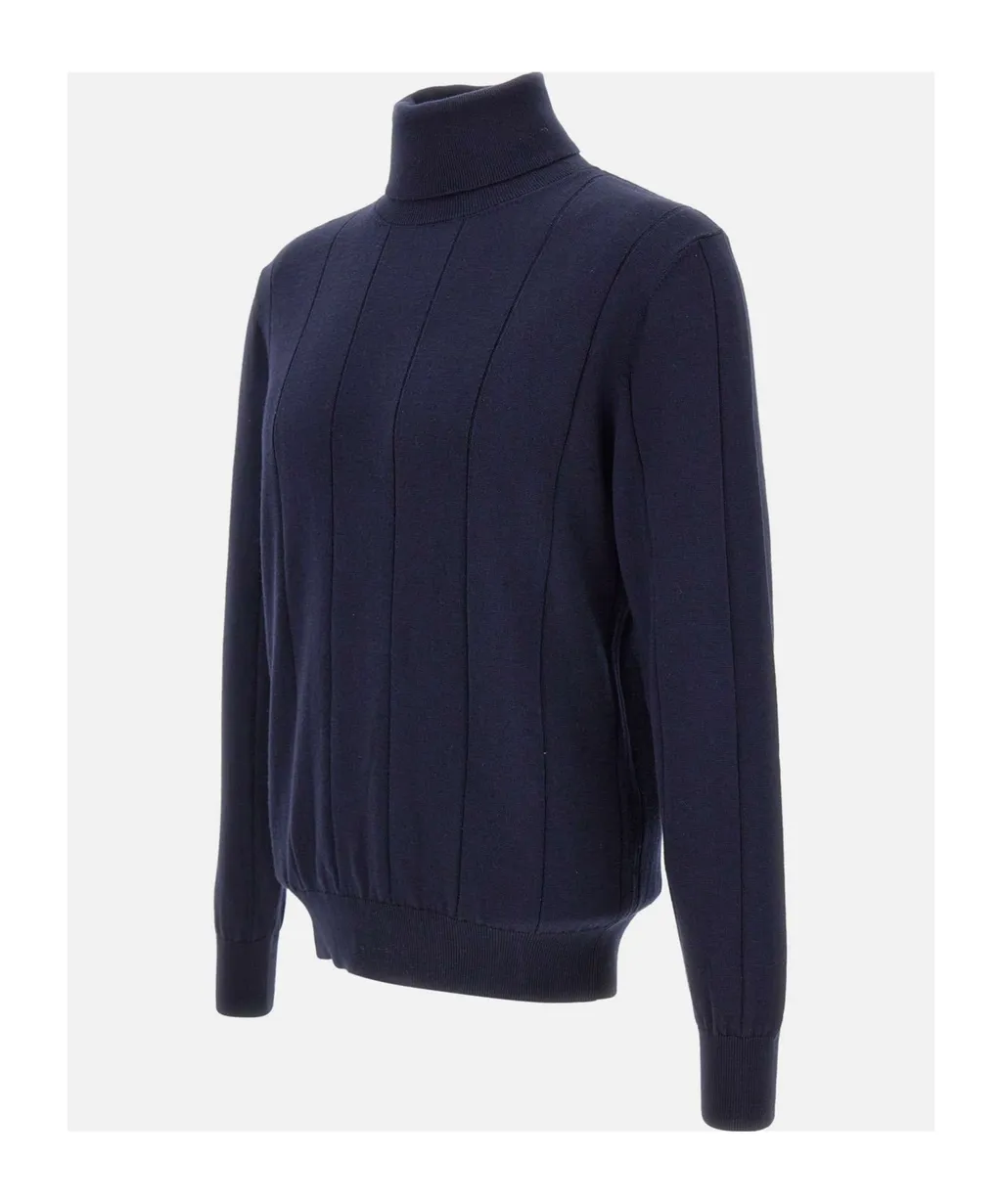 Ribbed Turtleneck Knitwear