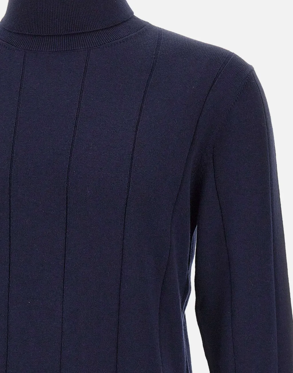 Ribbed Turtleneck Knitwear