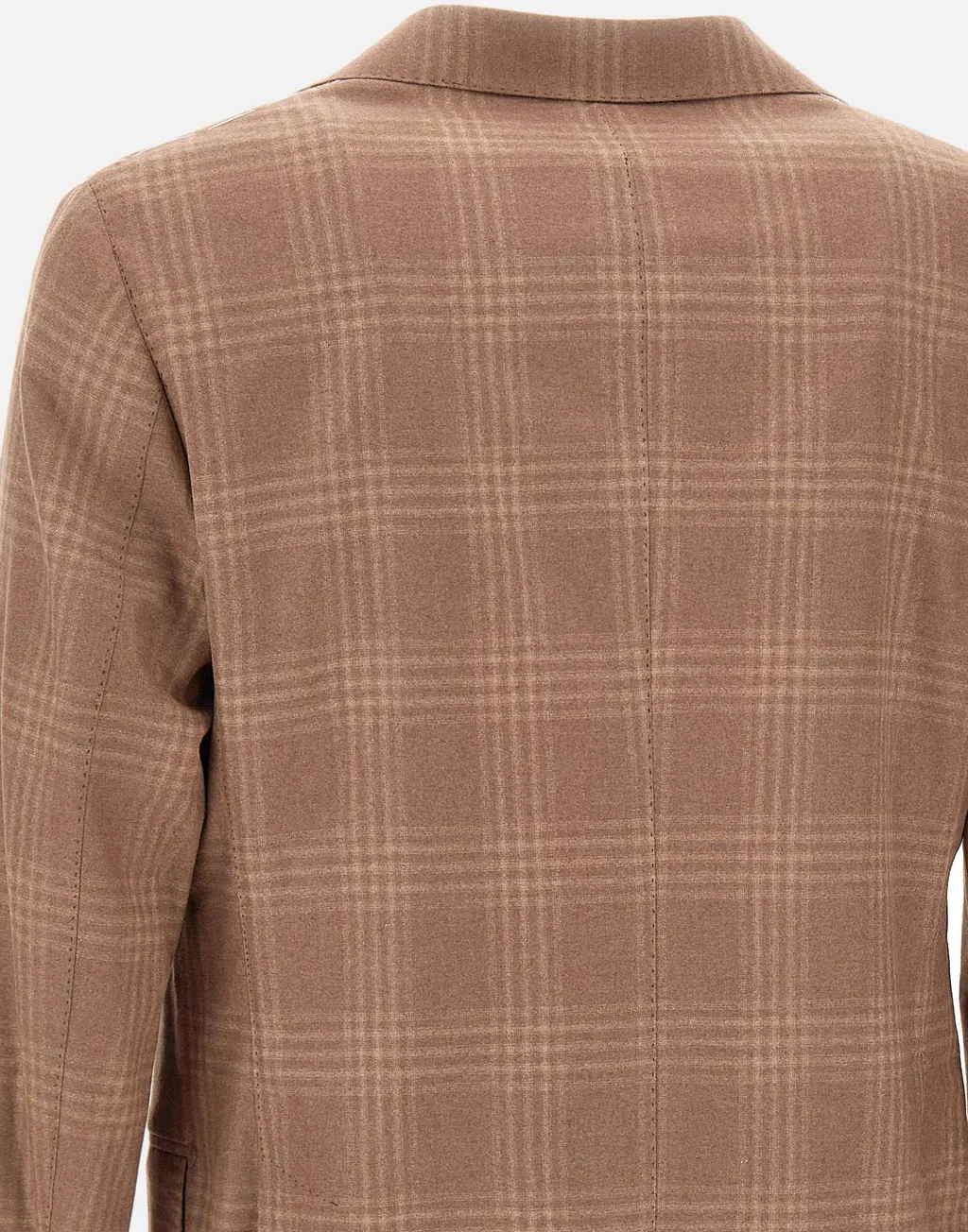 Checked Slim-Fit Blazer