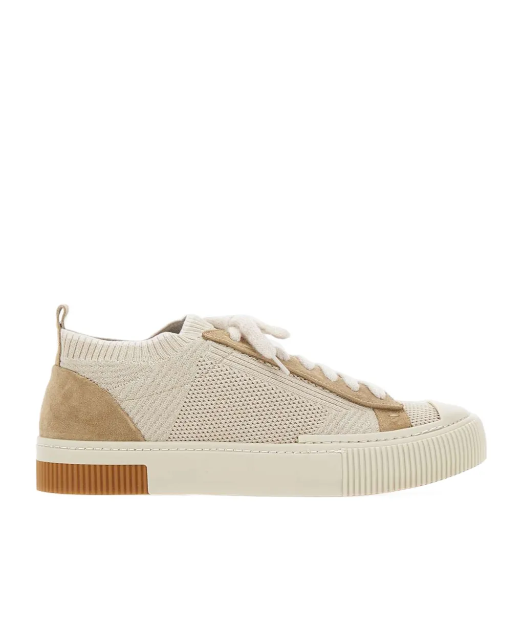 Mesh Suede Sneakers