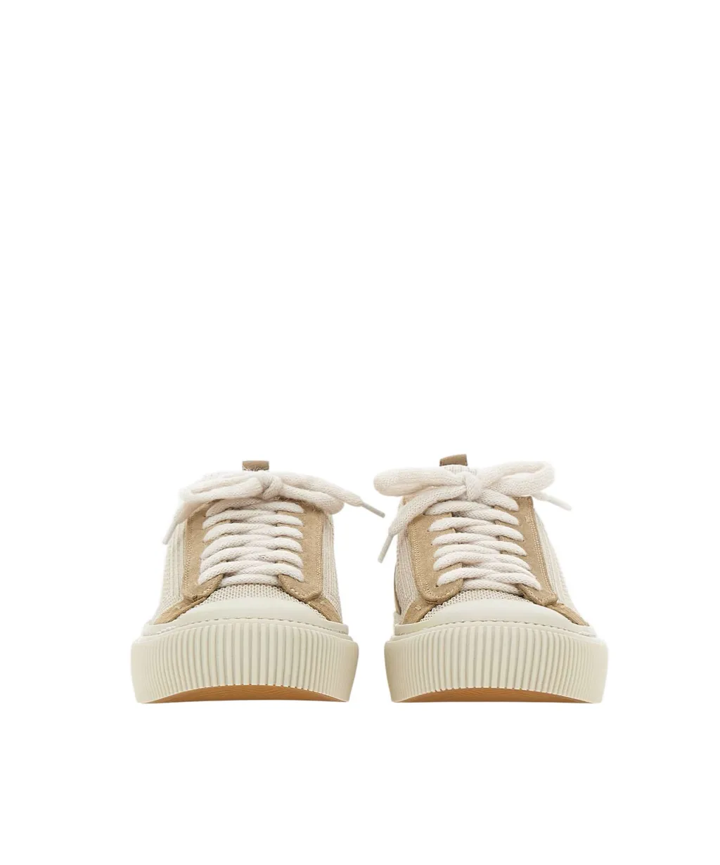 Mesh Suede Sneakers