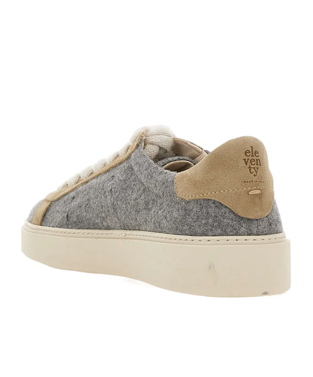 Felt Effect Sneakers