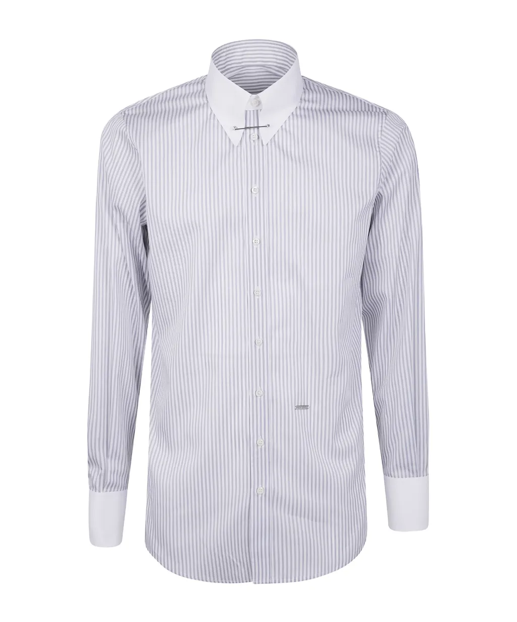 Business Pin Collar Shirt