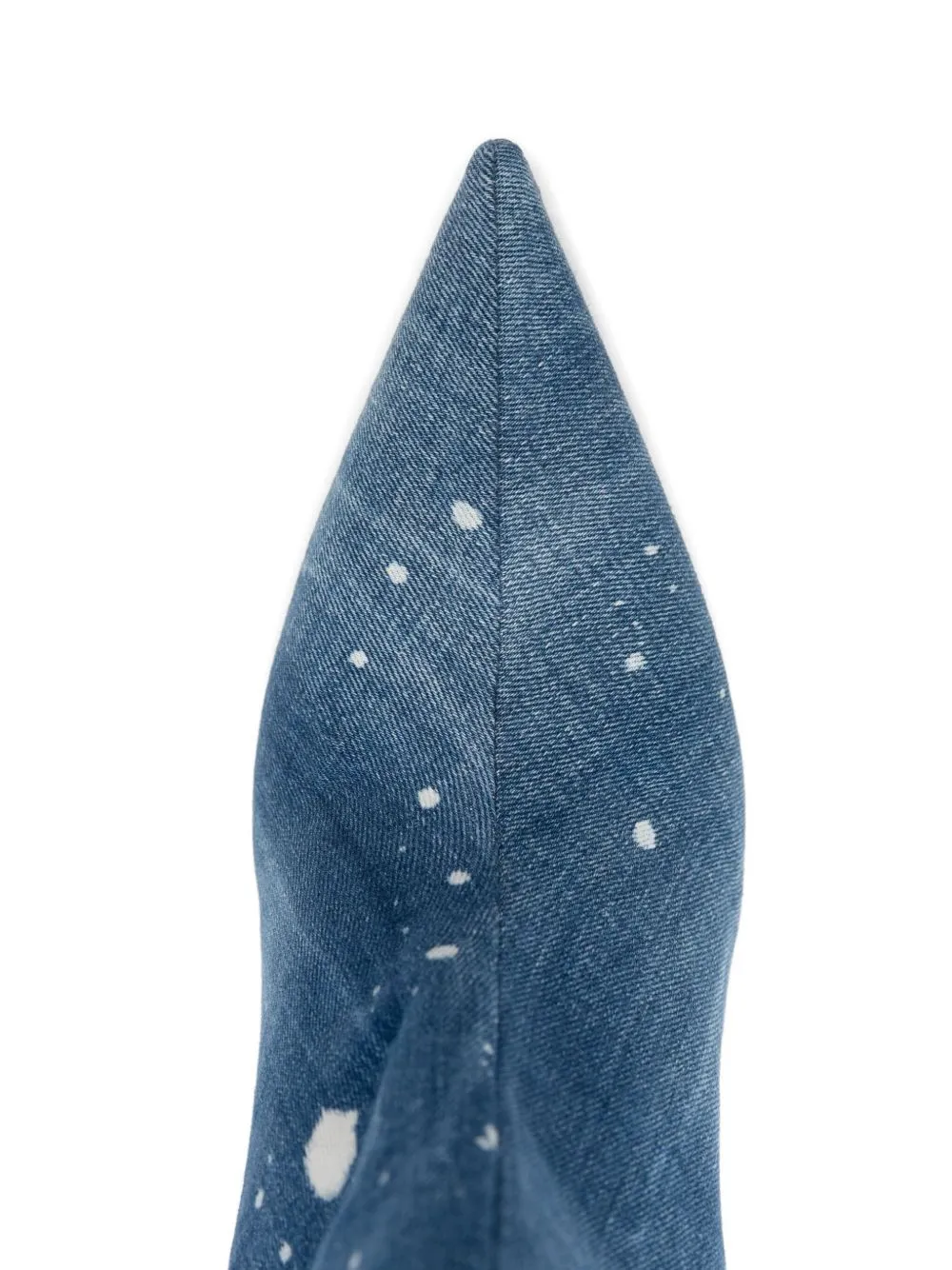 Heeled Denim Boots