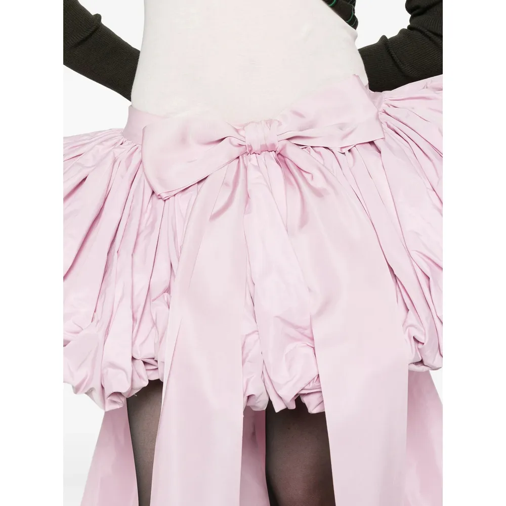Bow-Embellished Skirt