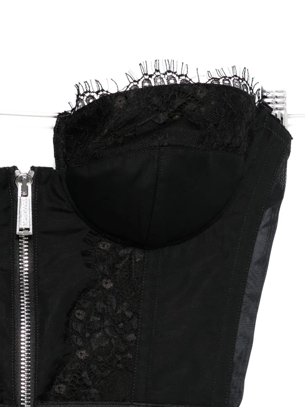 Scalloped Hem Lace Top