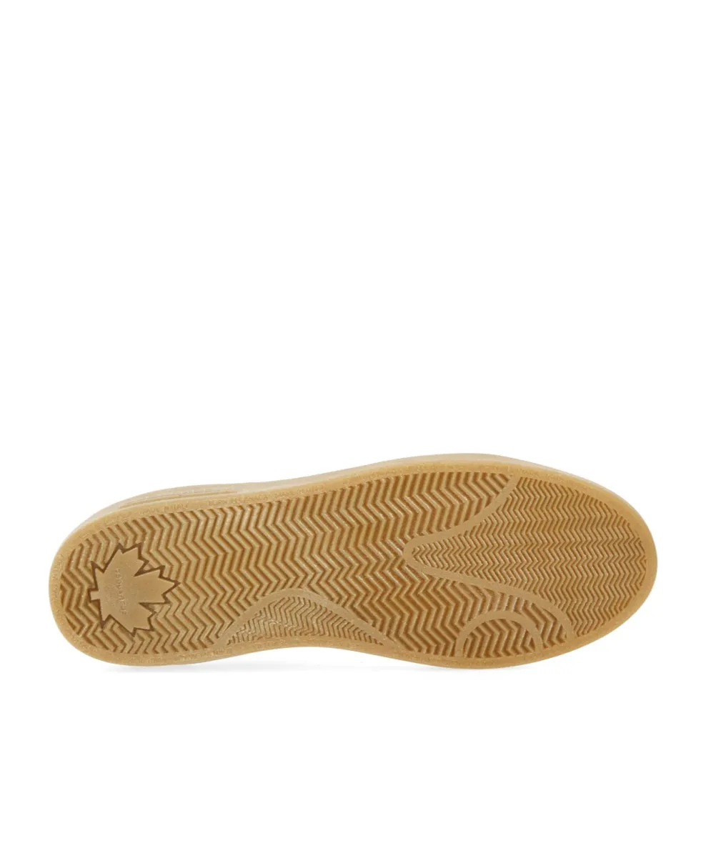 Round-Toe Lace-Up Sneakers