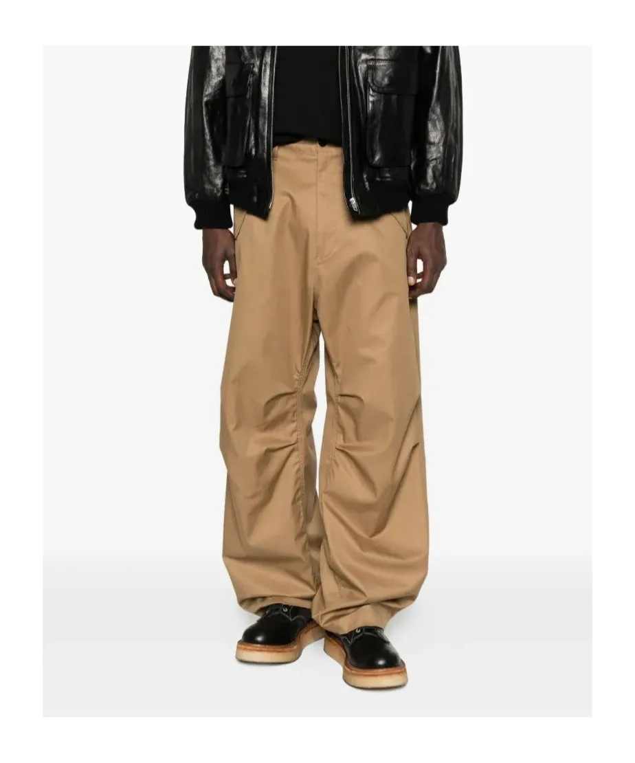 Side Belted Utility Trousers