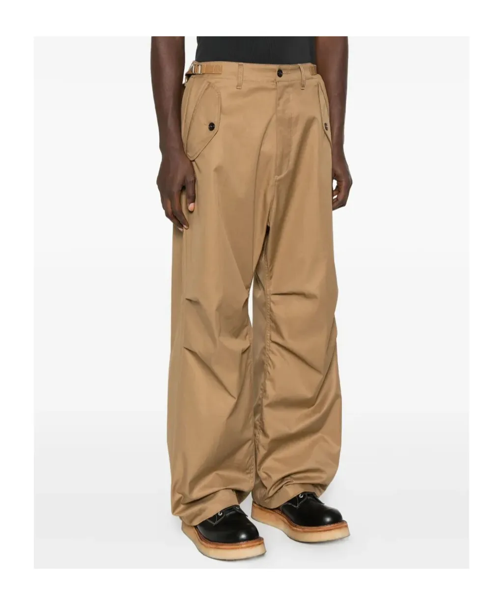 Side Belted Utility Trousers