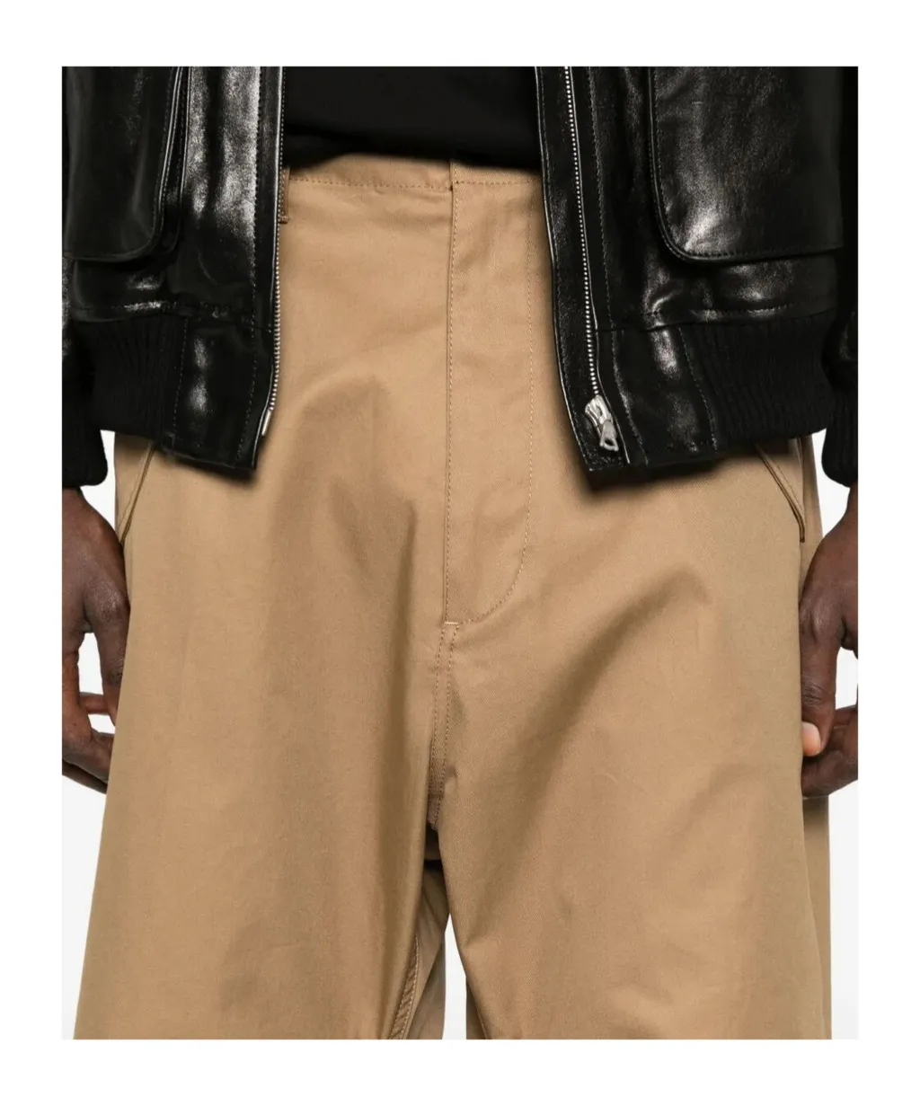 Side Belted Utility Trousers