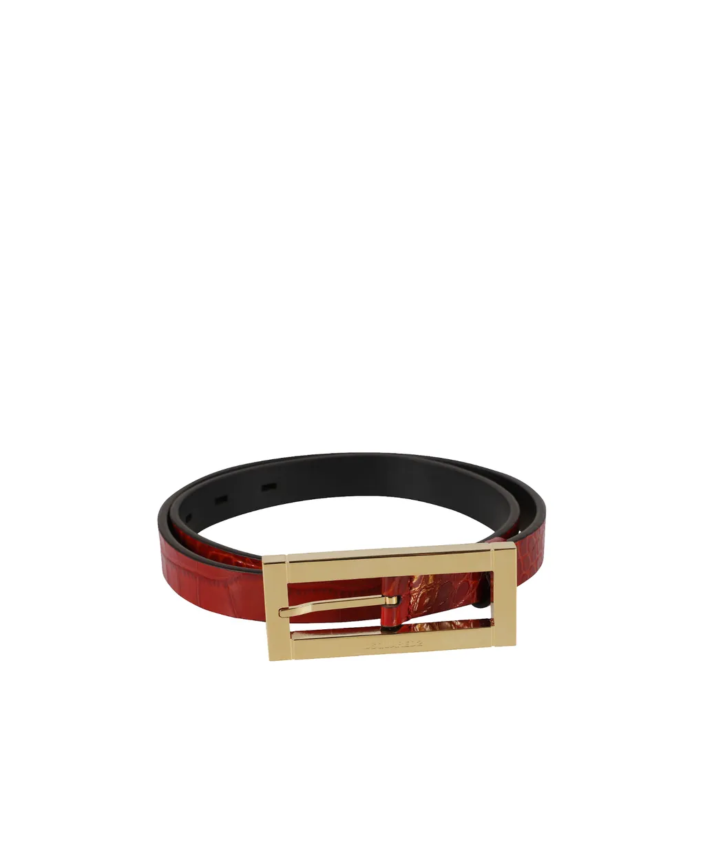 Square Buckle Belt