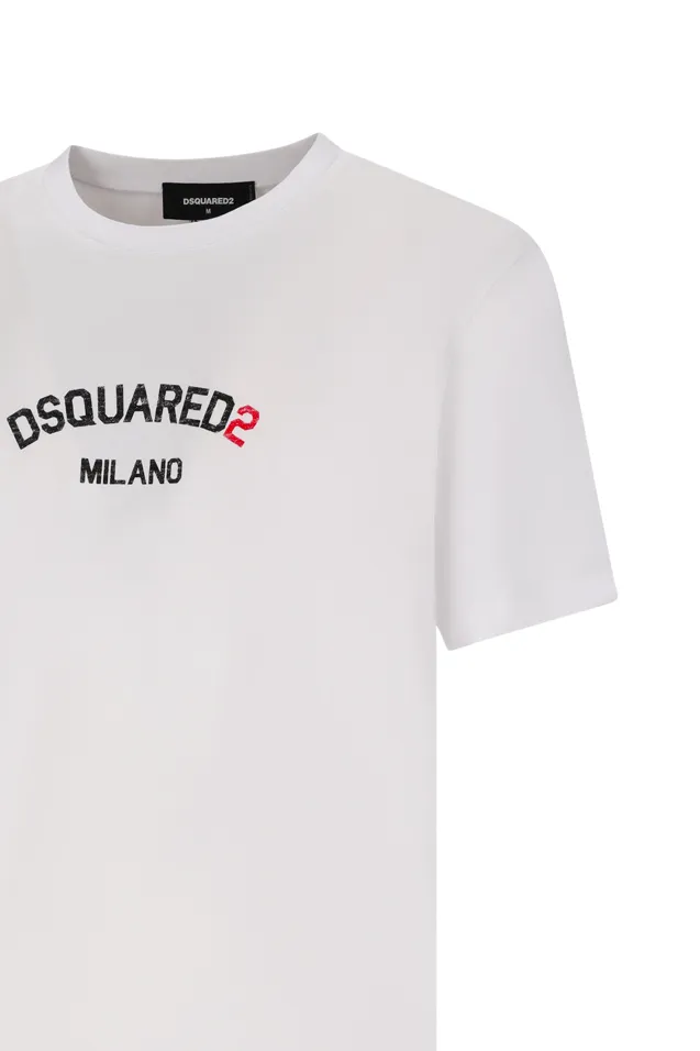 Logo Printed Crewneck T-Shirt