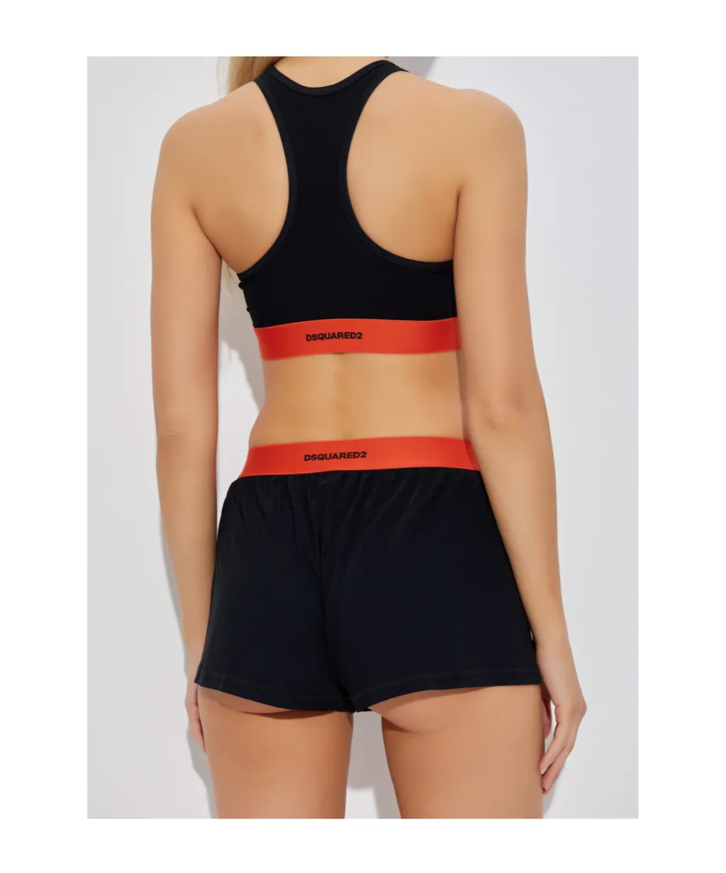 Elastic Waist Shorts