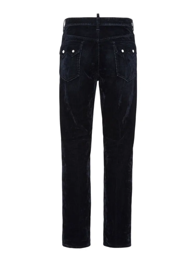 Five-Pockets Cotton Jeans