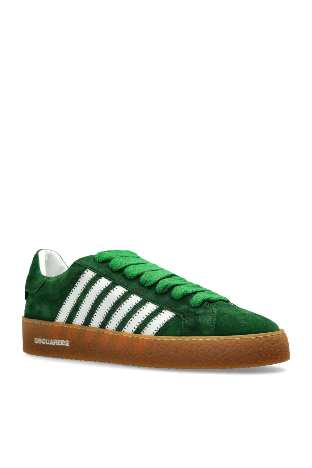 Boxer Striped Suede Sneakers
