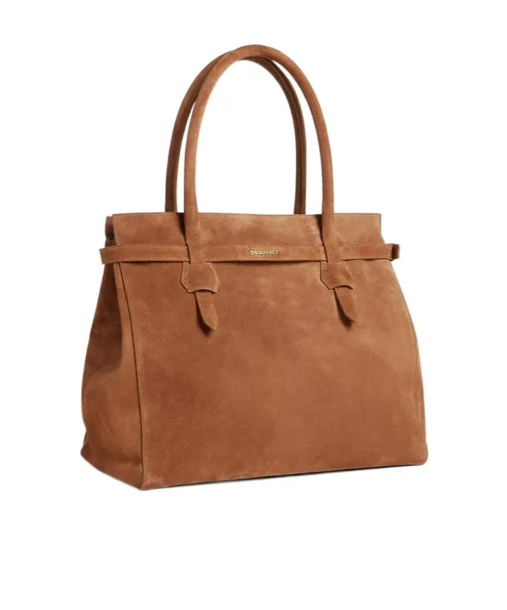Suede Tote Bag