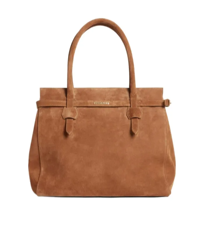 Suede Tote Bag