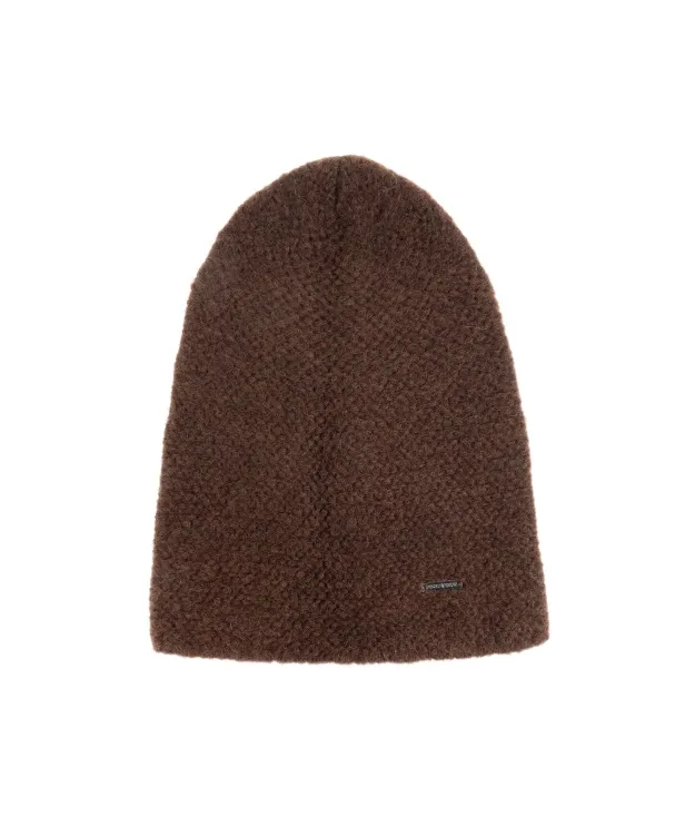 Logo-Plaque Textured Beanie