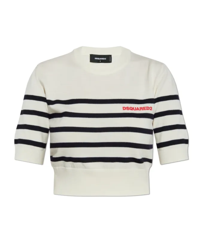 Embroidered-Logo T-Shirt