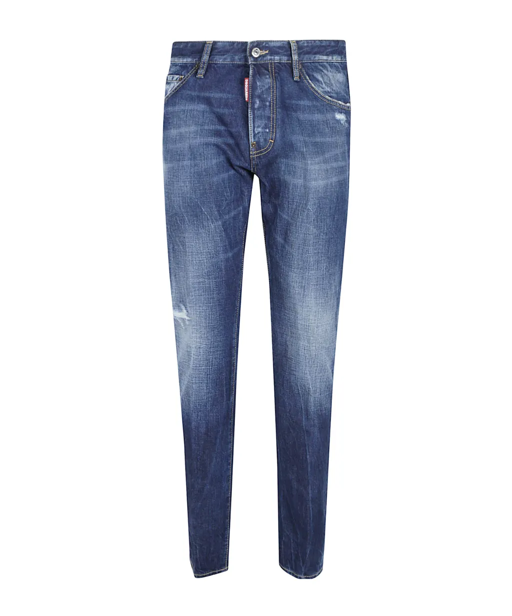Cool Guy Faded Distressed Jeans