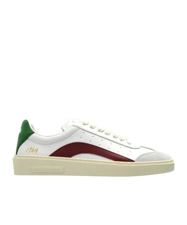 Logo Patch Lace Up Sneakers