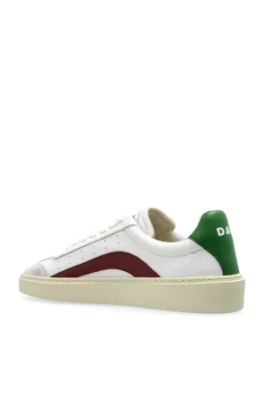 Logo Patch Lace Up Sneakers