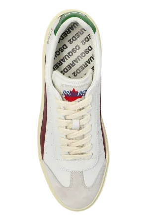 Logo Patch Lace Up Sneakers
