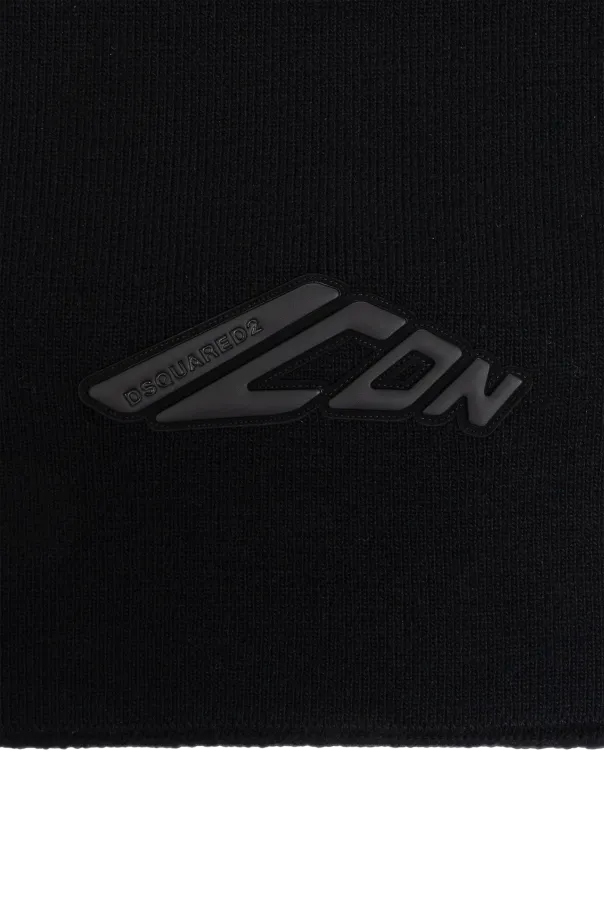 Logo Patch Scarf