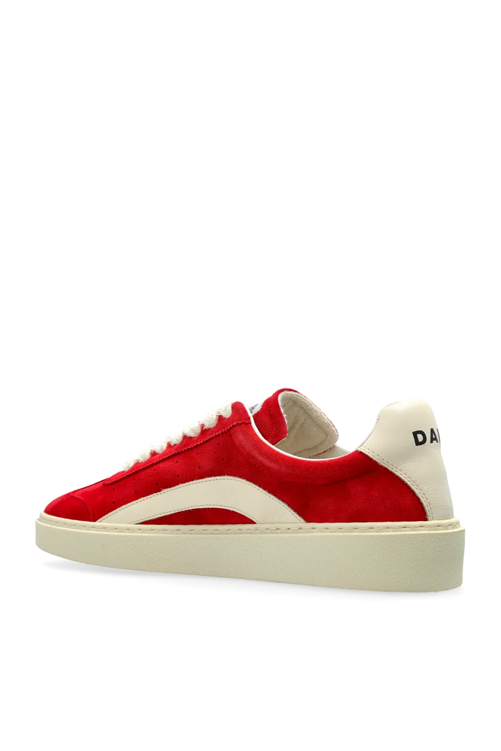 Round-Toe Lace-Up Sneakers